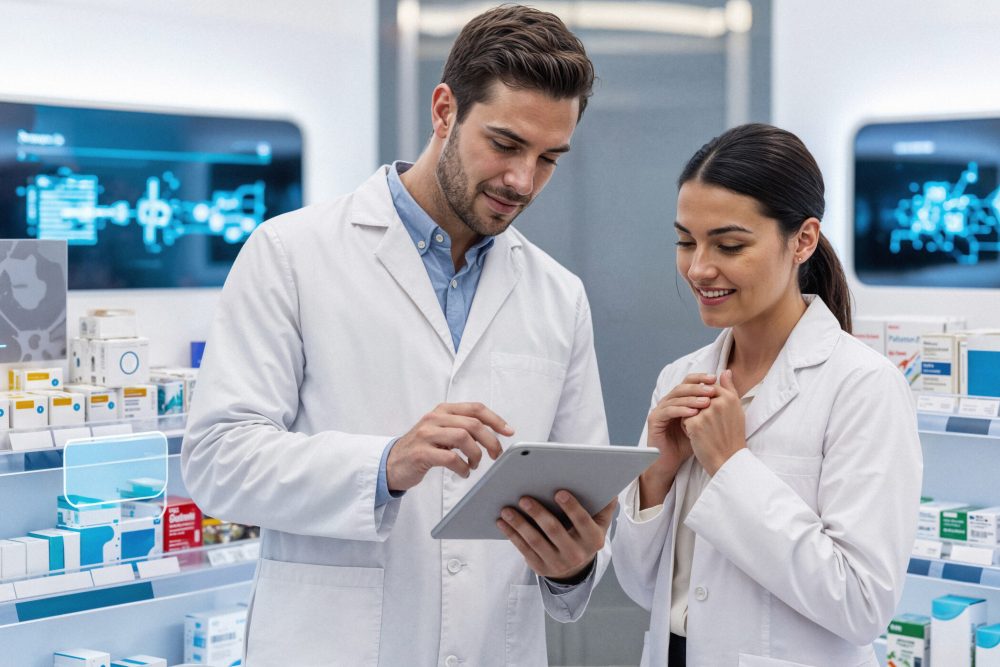 pharmacists-collaborating-modern-pharmacy